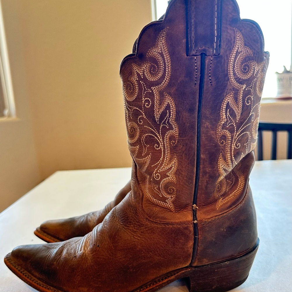 Justin Boots L4933 Brown Leather Boots
